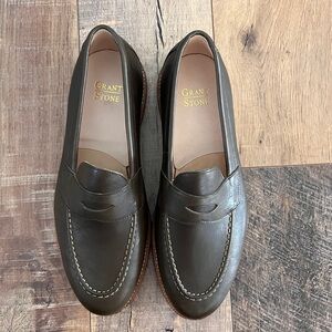 Grant Stone Men's Traveler Penny Loafer Jungle Kangaroo